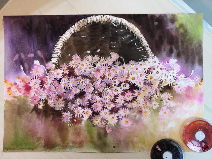 #水彩画#出售临摹水彩作品