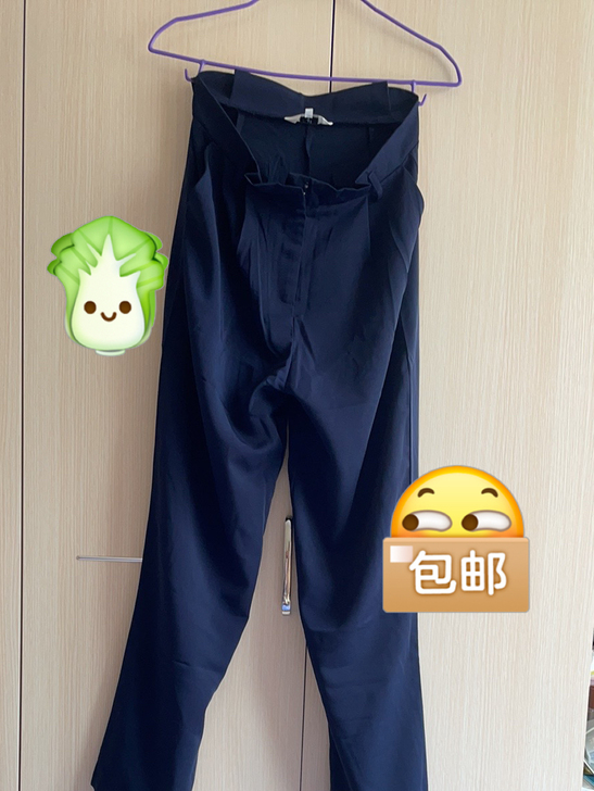 夏季工装裤子，西装裤 仅试穿L码，很垂，