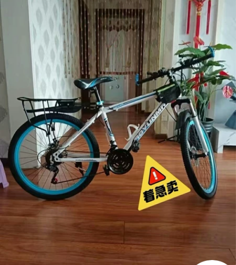 【仓库处理】全新永久同厂山地自行车24寸2...