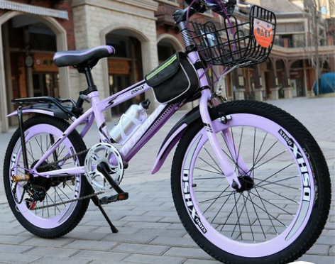 儿童山地车18寸/22/24寸男女学生车变...