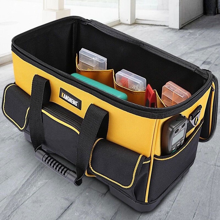 【全新包邮价】手提电工工具包帆布木工工具袋...