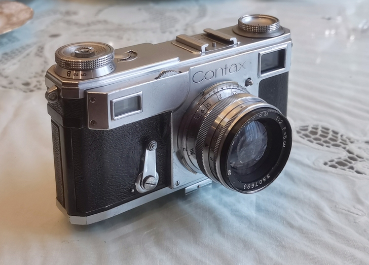康泰时 Contax ii旁轴胶片相机套机