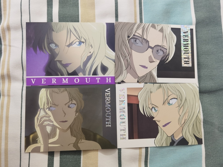 名侦探柯南 贝尔摩德 cafe 邀请函 盘...