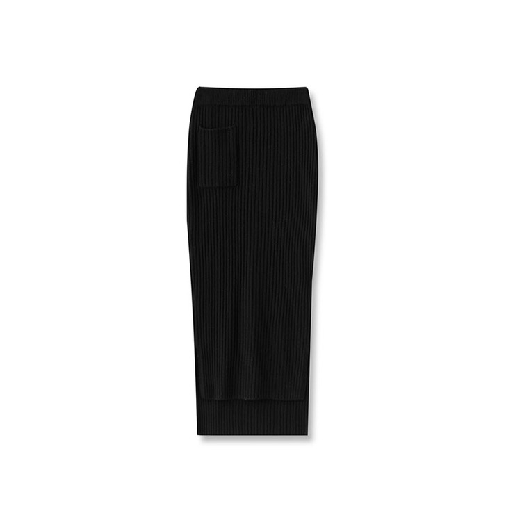 28号10点拍 不规则粗抽条铅笔裙(100...