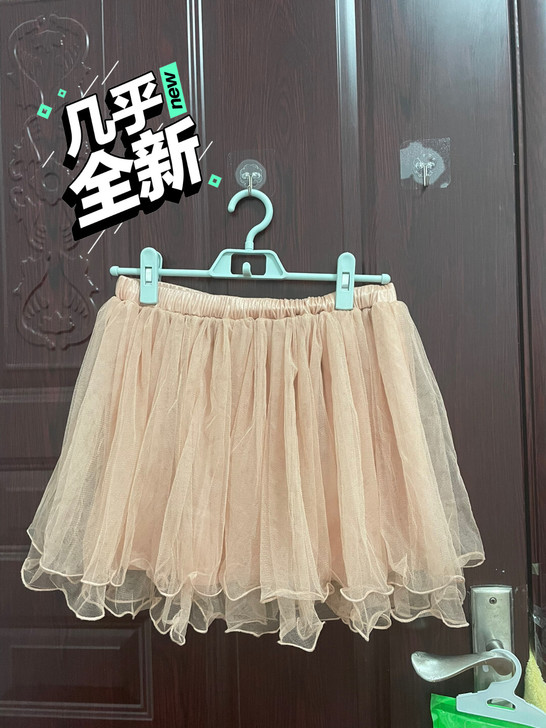 拉夏贝尔半身裙夏季蓬蓬裙纱裙
