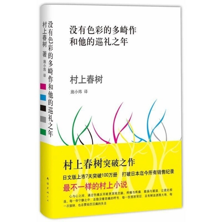 《没有色彩的多崎作和他的巡礼之年》村上春树...
