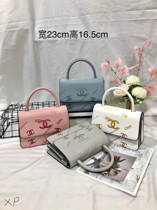 印花手提包单肩包斜挎包，只有蓝色和灰色的了...