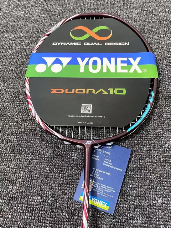 YONEX羽毛球拍天斧100ZZ新色古红色...