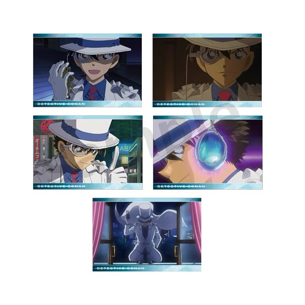 名侦探柯南明信片套装怪盗基德
