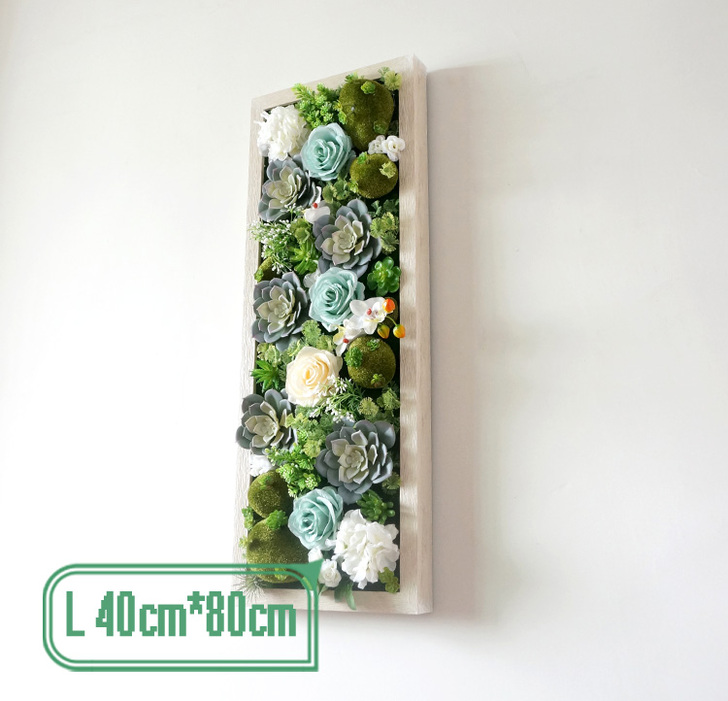 配电箱装饰画仿真植物壁挂壁画现代简约立体电...