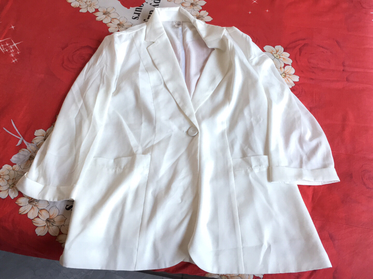 出手99%新的雪纺夏日西装（买回来从来没穿...