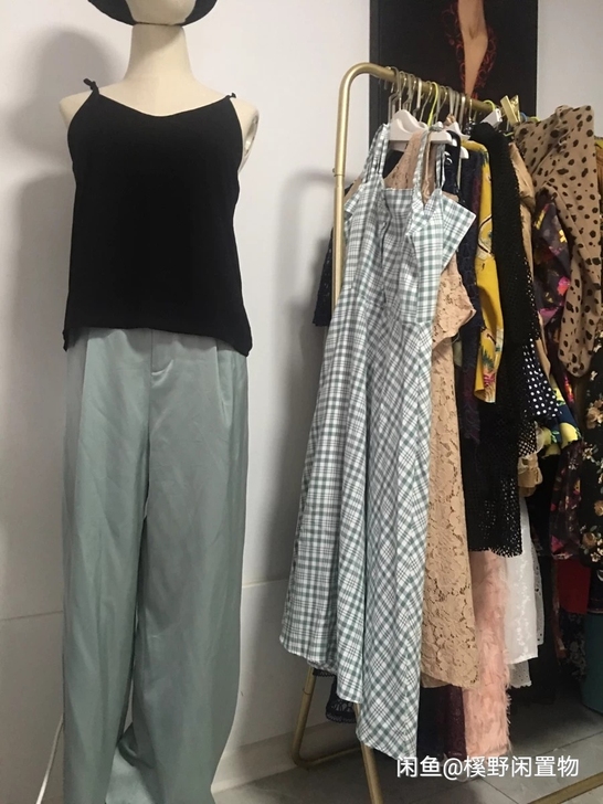 全新百搭高端缎面阔腿裤，M码！服装工作室样...