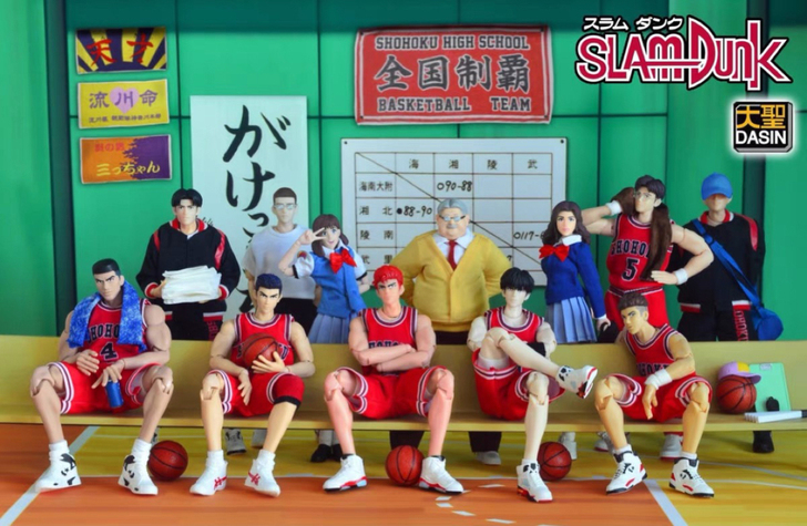 【素体】GT大圣灌篮高手兵人男女素体6寸7寸