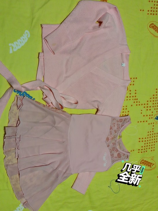 舞蹈课服装,芭蕾娃娃无袖芭蕾裙120码,3...