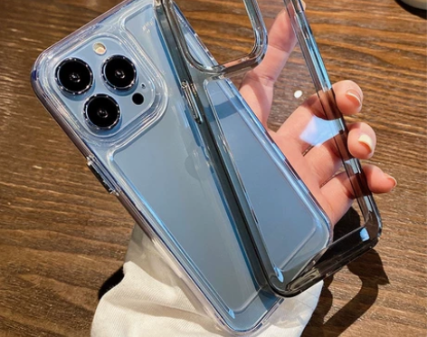 高透亚克力苹果13promax手机壳透明i...