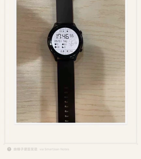 小米color一只48毫米运动版用了半年多...
