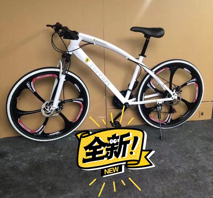 全新法拉利定制山地车变速自行车山地自行车成...