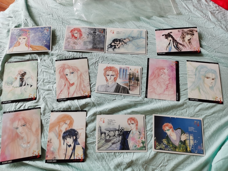 游素兰书签带签名火王 天使迷梦 降龙记