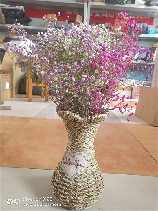 花店清仓处理,手工编织花篮50个