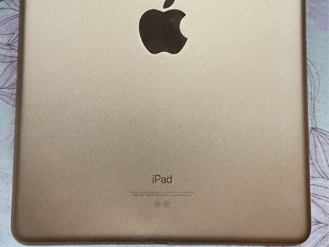 2018款iPad（第六代）玫瑰金色，闲置...