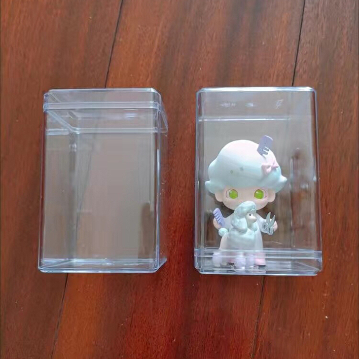 亚克力盲盒收纳展示架手办盒泡泡玛特公仔柜子...