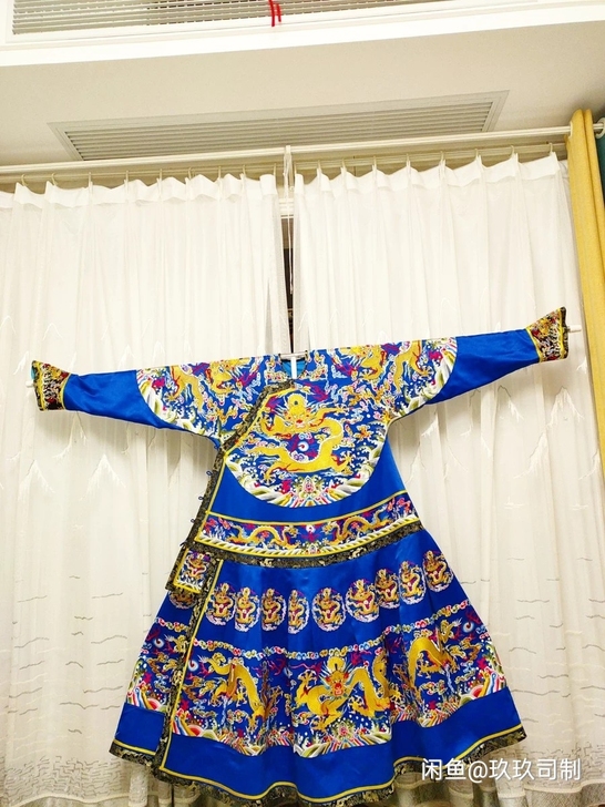 皇帝皇后 登基 朝服吉服蟒袍 龙袍 影视服...