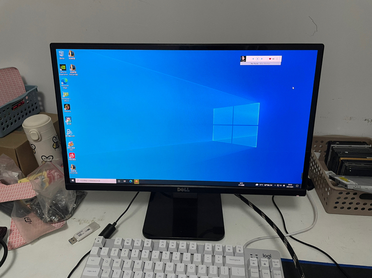 22寸显示器 戴尔s2240m 镜面屏显示...