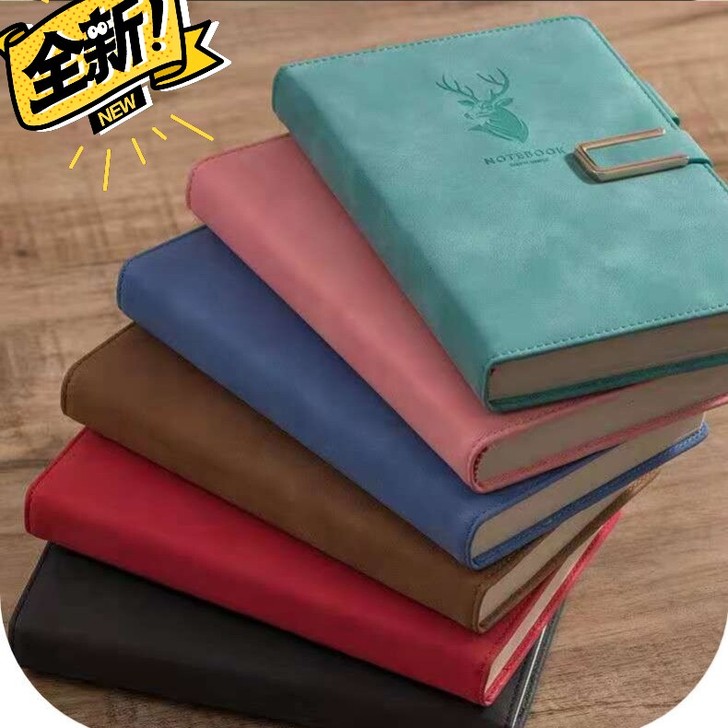 处理价笔记本本子超厚大学生a5皮面商务记事...