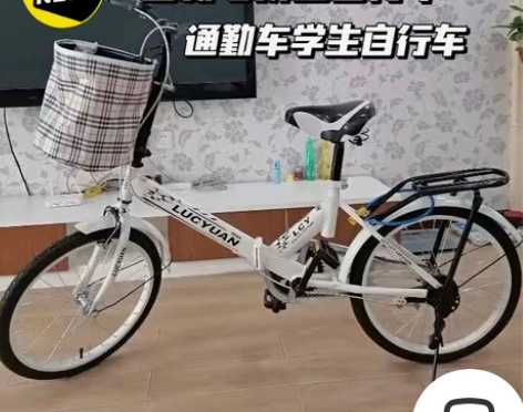 【店铺转让】全新可折叠自行车上班通勤车买菜...