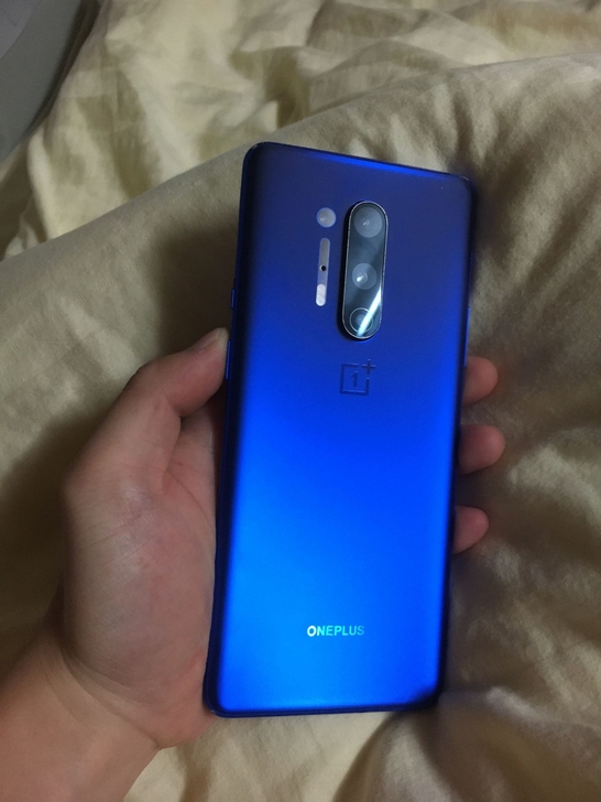 一加8pro 12+256蓝调。箱说全。今...