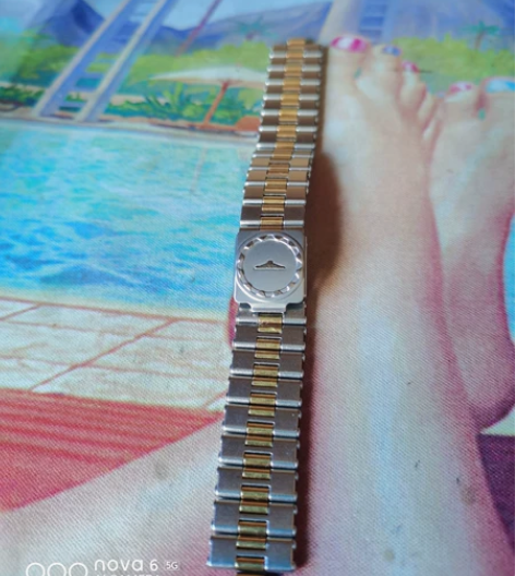 浪琴原装镀金表带，自己浪琴手表换下来的，不...