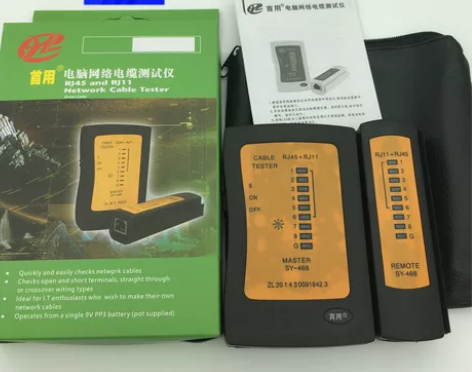 全新包邮电脑网络电缆测线仪SY-468可以...