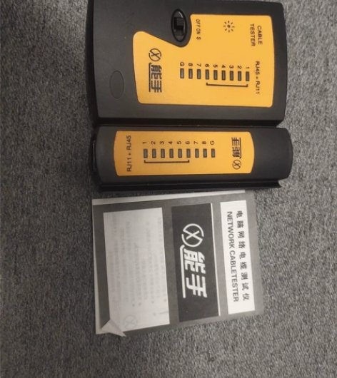 能手牌电脑网络电缆测试仪,全新未使用有说明...