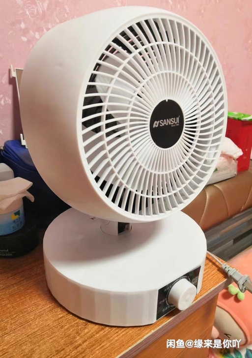 （全新未开封包邮）日本山水空气循环风扇家用