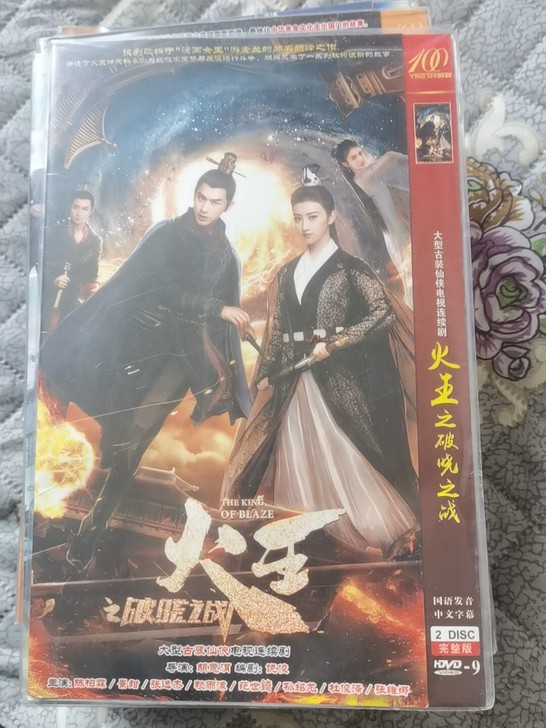 处理DVD光盘，双碟5元，（电视剧：火王之...