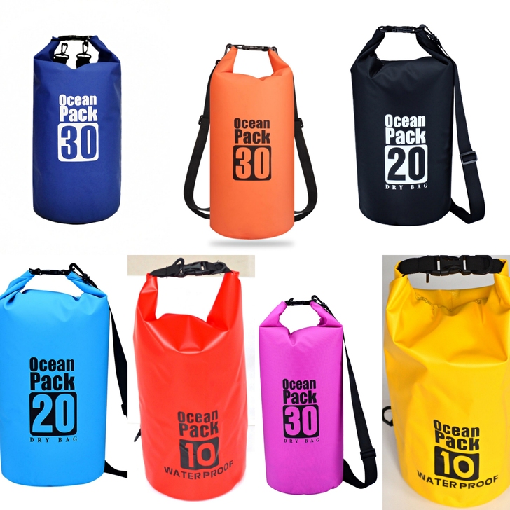 定制PVC户外防水袋防水桶包游泳收纳袋旅行...