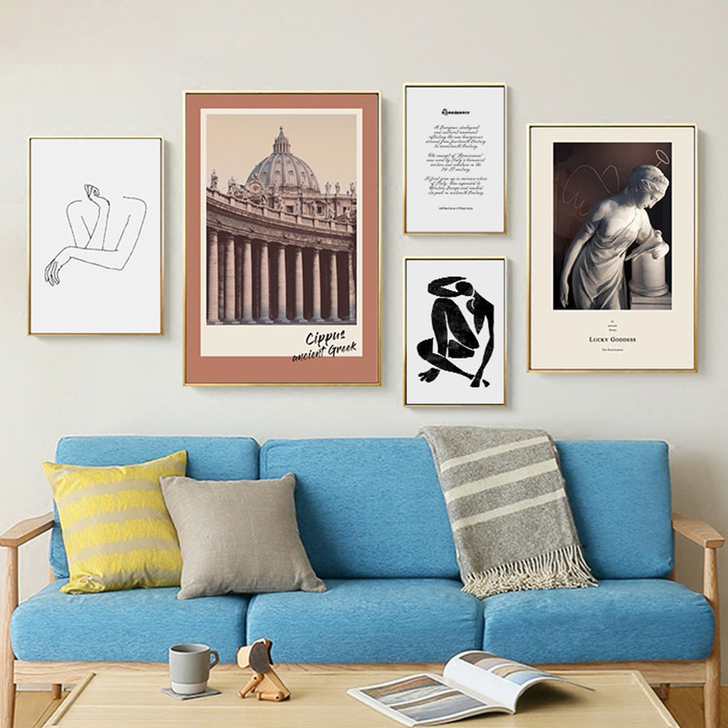 柒三元素 现代装饰画