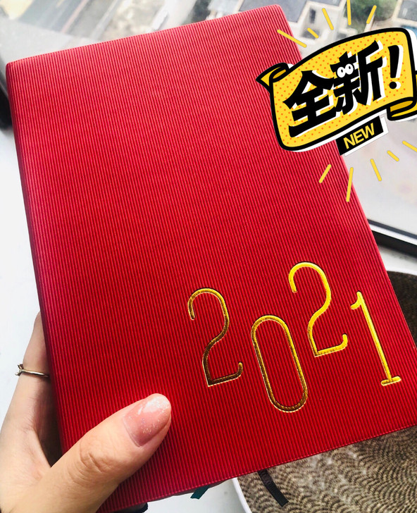【文具店不干了】全新包邮2021年日程本3...