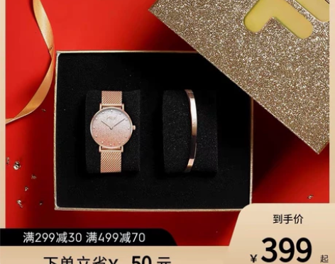 FILA斐乐手表女石英轻奢时尚ins风腕表...