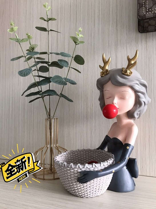 北欧创意玻璃插花花瓶试管透明花瓶客厅房间装...