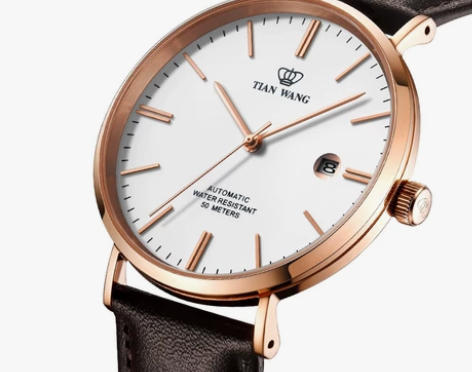 【天王手表拍卖】时尚简约自动机械男表595...