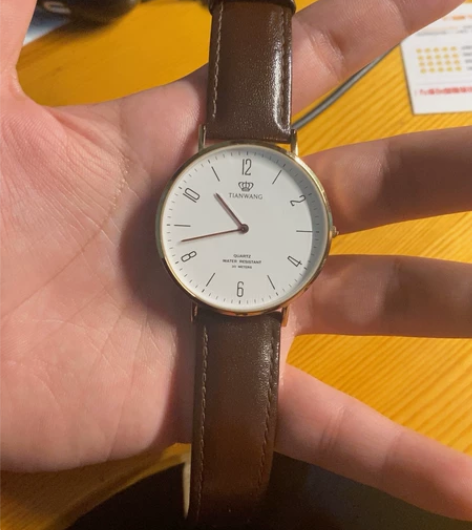 天王手表双十一买的就带过几次因为有智能手表...