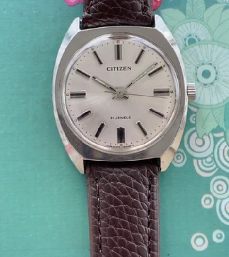 日本表手卷机械表古董老手表 日本手动上弦机...