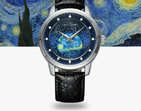 Van Gogh梵高 男士手表小众轻奢时尚...