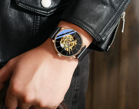 手表品牌十大品牌手表男士全自动镂空机械表防...