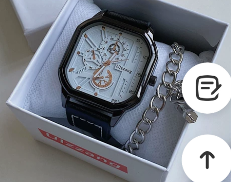 男士手表ins高颜值学生党方形石英表潮流大...