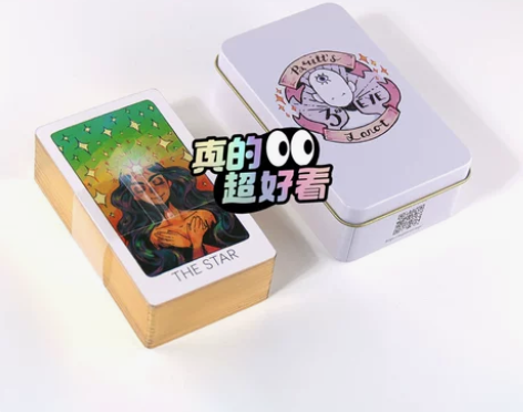 【全新现货】灵眼三只眼塔羅 镀金卡边 图画...