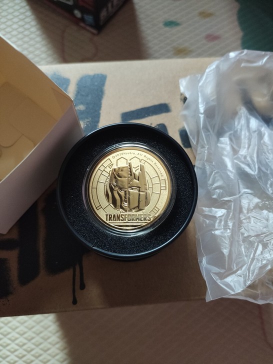 变形金刚 纪念币 限定 擎天柱 威震天 博...
