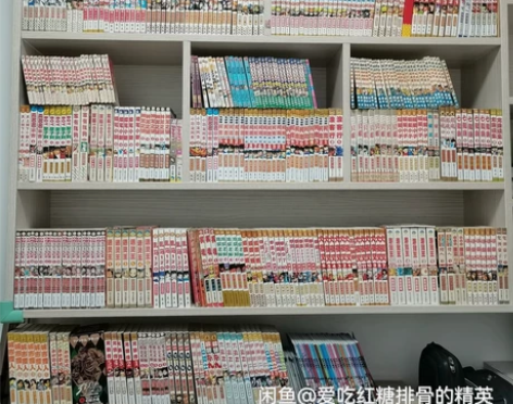 书架。八成新，老夫子，名侦探柯南，网球王子...