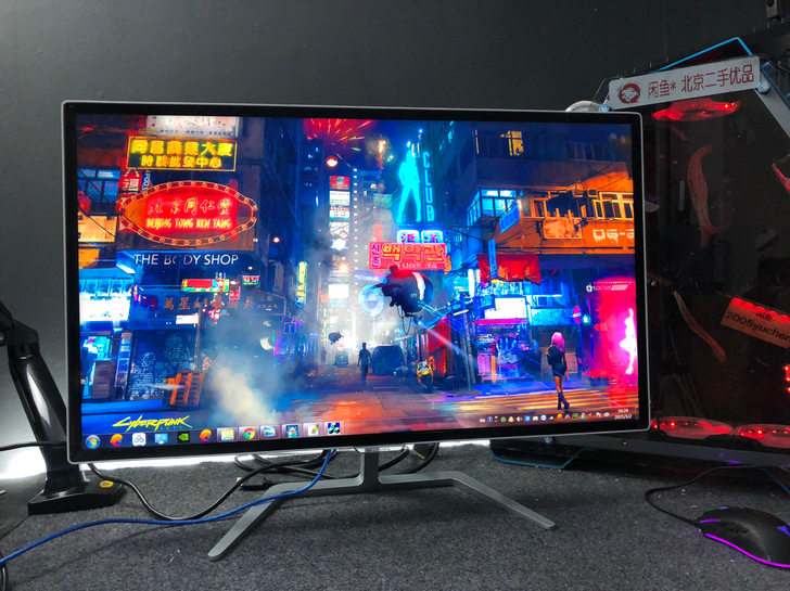 飞利浦32寸显示器323E7Q 9成新 现...